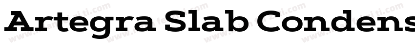 Artegra Slab Condensed W05 Bold字体转换